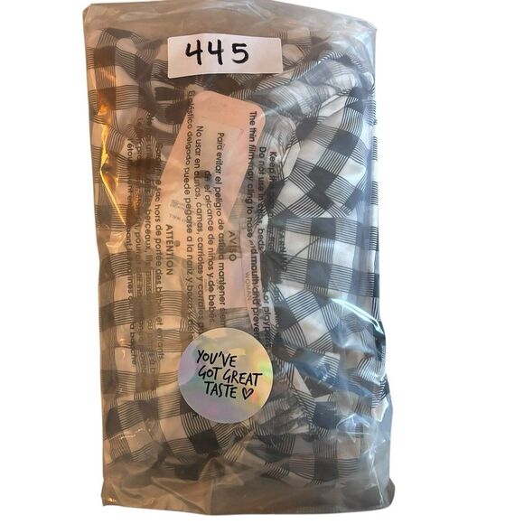 NWTAllison Daley $69 Gingham Floral Blouse Balloon Sleeve Tie Top Plus Size 3X - Picture 10 of 10